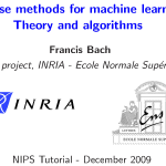 Francis Bach Lecture